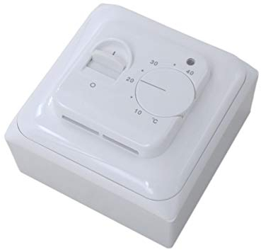 SM-PC®, Thermostat Fußbodenheizung Elektroheizung Unterputz weiß AUFPUTZ #ap830