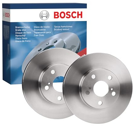 Discos de Freno Bosch Delanteros BD1505-255 mm - 1 Juego de 2 Discos