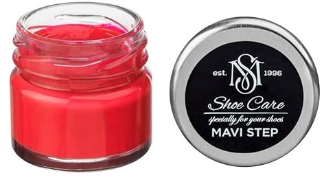 MAVI STEP Multi Oil Balm Suede & Nubuck Renovator Cream - 162 Bright Red 162 Bright Red