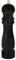 Molinillo de pimienta, molinillo de sal, especias, pimienta (grande, 20,5 cm, color negro o madera oscura)