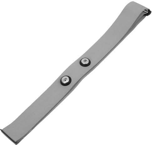 HAMPPLIES Sportlicher Brustgurt mit Elastischem Bequemem Sensorband Einfacher Handhabung und Fester Sitz Geeignet für Outdoor aktivitäten und Vielseitiges Training