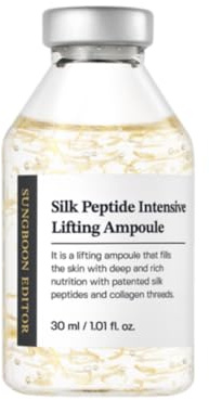 Sunghoon Editor Sérum Intensif Liftant aux Peptides de Soie, 30 ml, Ampoule Nutritive