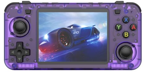 Nuovas console da gioco R36H, console portatile per videogiochi con schermo IPS da 3,5, scheda integrata da 128 GB e 20.000 giochis, sistemas open source Linux