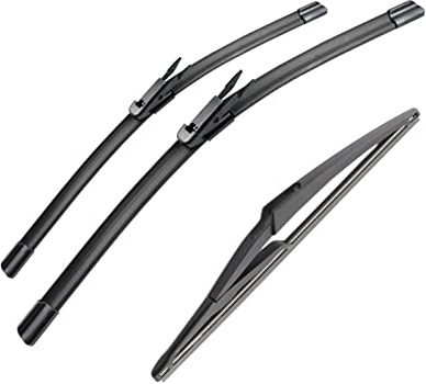 Escobilla limpiaparabrisas Delantera y Trasera para M ML Class W164 2006-2015 (28 + 21 + 12), Accesorios para cortadora de Parabrisas (2014-2015)