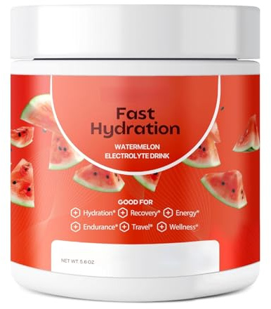 Poudre d'électrolyte naturel, poudre de pastèque, sans sucre, soulage la fatigue, augmente l'énergie, sans OGM, contient une variété de mélanges nutritionnels