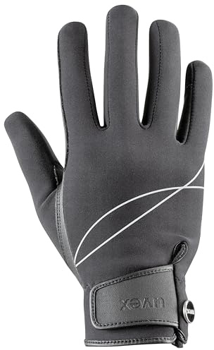 Uvex crx700 Reithandschuhe, Black, 8