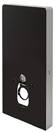 Milano Arca 483mm Bathroom Toilet WC Unit for Wall Hung Pan - Black