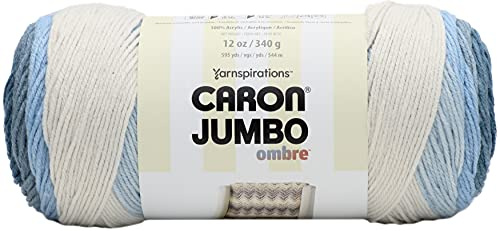 Caron Faded Jean Yarn Jumbo Print OMB