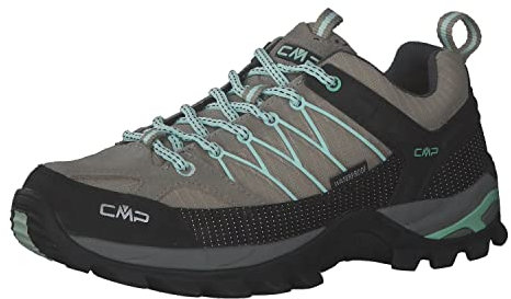 CMP Rigel Low Wmn Trekking Shoe Wp, Scarpe da trekking Donna, Sand-Malva, 39 EU