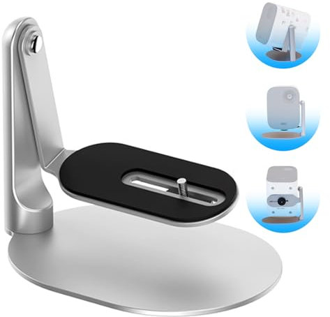 Beamer Ständer Halterung,Multifunktionaler Beamer Universal Tischständer,Kompatibel mit 1/4 Zoll(6mm) Schraubschnittstelle,Tragfähigkeit 3KG,Geeignet Für Die Meisten Projektoren,180°Drehung