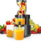 Gaethra Entsafter Slow Juicer 500W, Saftpresse Elektrisch mit Umkehrfunktion, Entsafter Gemüse und Obst Testsieger 100% BPA Frei, 82MM Öffnung und 1,2L Juicer Machine, Spülmaschinenfest