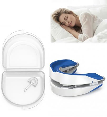 Bettinay Anti Snore Mouth Guard, Adjustable Sleeping Snore Stopper Mouthpiece, Mandibular Advancement Device for Women Men