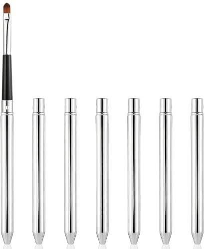 2 stycken infällbara läppborstar läppstift borste läppglans applikator läppfoder dubbla läppar sminkborste med lock läppstift borste mini läppborste concealborste