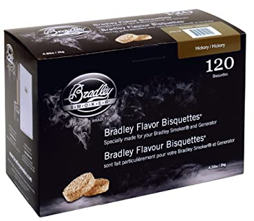 Bradley Smoker BTHC120 Hickory Bisquetten 120 Pack