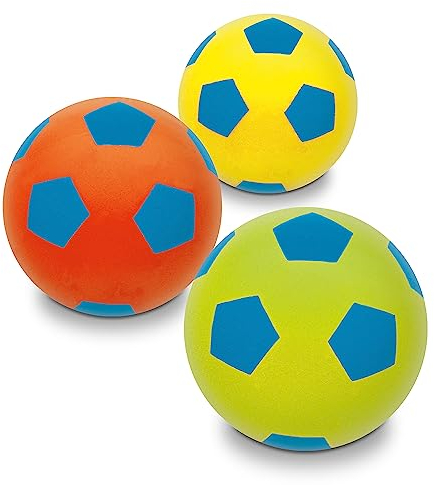 Mondo Toys – SOFT FLUO BALL 200 – Schwammball Durchmesser 20 cm – 1 weicher Ball – sortierte Farben – 07926
