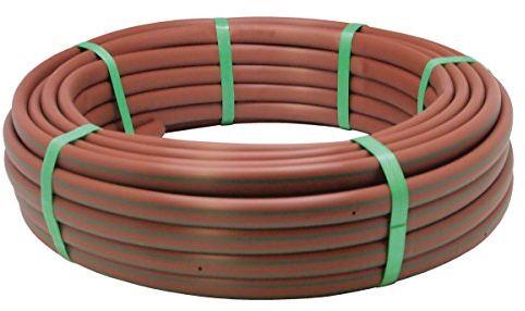 Aqua Control C4356 - Pack de 5 tubería Principal con goteros Integrados de 16 mm, Color marrón