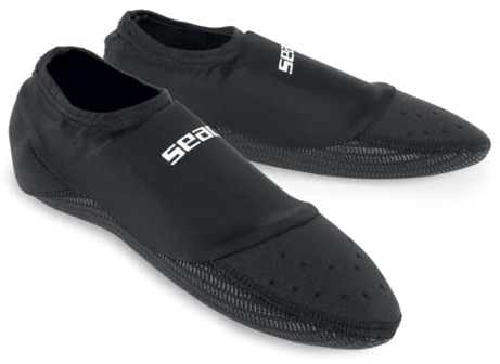 SEAC unisex - vuxen Scapin Seac Scapin, Neoprenstrumpor för simbassäng, vattenaerobics, vattenaerobics, vattensäkerhet och kombinerat med dykfenor