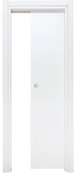 Kimono Casa - Porta Scorrevole Interno Muro Bianco Liscio 210 x 70