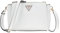 GUESS Noelle Triple Compartment Crossbody, Sac, bandoulière à Trois Compartiments Femme, Blanc, Taille Unique