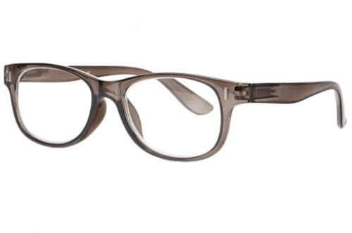 Nyls Création Lupenbrille, schwarz, klassisch und bequem, Noska, Größe: 3,5 Dioptrien, Farbe: Grau, Herren, grau, Dioptrie 3,5