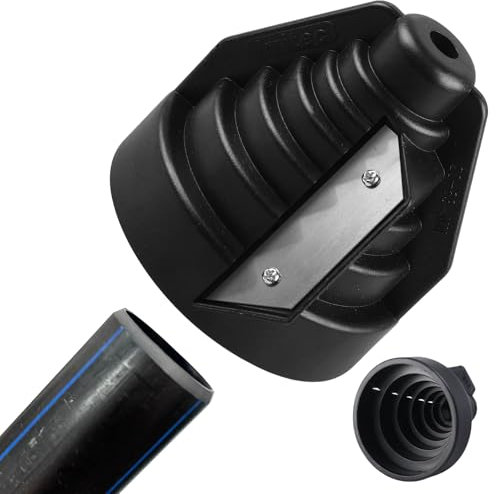 Strumento di smussatura per tubi: WIYETY Sbavatore per tubo consegnato, strumento di sbavatura, strumenti di smussatura per tubi in plastica da 20, 25, 32, 40, 50 e 63 mm