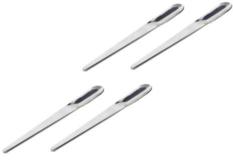 4 Cucharas Pequeñas de Café de Acero Inoxidable para Espresso