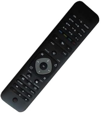 ATOMUSERLY 1 Control Remoto for televisores Inteligentes 3D HDTV 40PFL5507T/12, 46PFL5007K/12, 46PFL5007T/12, 46PFL5507H/12 y 46PFL5507K/12