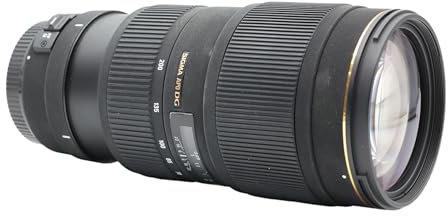 Sigma - Objetivo 70-200 mm f/2,8 EX DG HSM II con Macro (Rosca para Filtro de 77 mm) para Canon