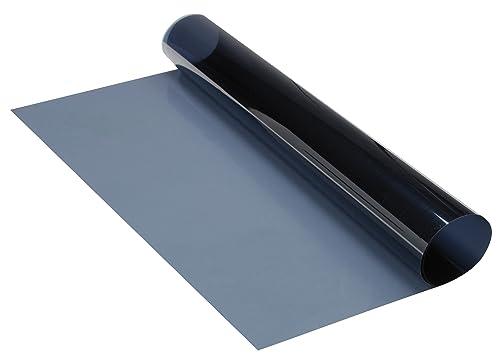 Foliatec Scheibentönungsfolie, Tönungsfolie für Autoscheiben, MIDNIGHT Dark, 76 x 300 cm, 85% Verdunkelung Maße: 76 x 300 cm
