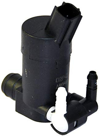 D2P Front Twin Outlet Windscreen Washer Pump Replacement | Compatible With 07-10 Ford C-Max, 03-07 Focus C-Max, 04-12 Focus Mk2, 06-12 Volvo C30, 03-12 Volvo V50, 99-08 V70 Mk2, 07-18 XC70 Mk2 | AWP46