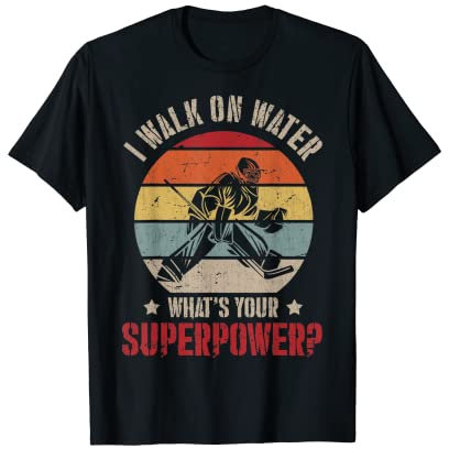 Lustiger Eishockeyspieler Eissport T-Shirt