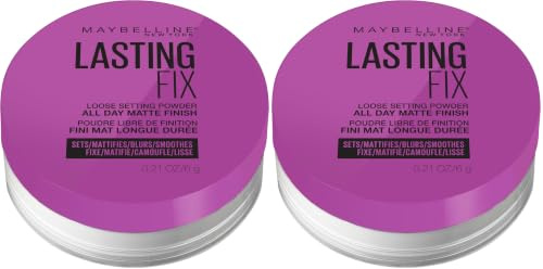 Maybelline New York - Polvos Fijadores Translúcidos Master Fix 01 Translucent - 6 gr (Paquete de 2)