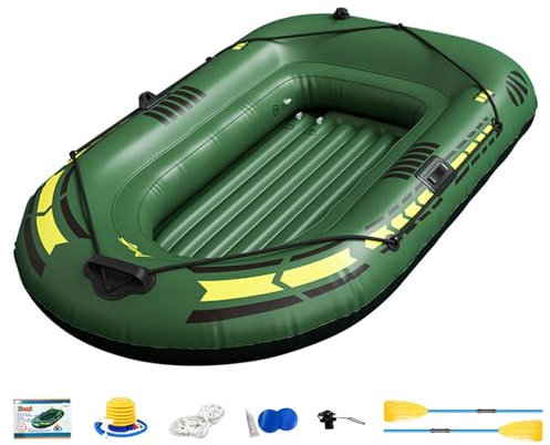 Aufblasbares Angelkajak – Angelschlauchboot-Serie, Schlauchboot-Kanu, aufblasbares Angelkajak, Schlauchboot-Rafting und Angelboote | Freizeit und Freizeit, langlebig und robust