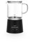 Lauben Glass Milk Frother 600BG, Milchaufschäumer mit Glasbehälter für kaltes und heißes Aufschäumen, 360° drehbarer Sockel, Modi für kaltes, heißes Aufschäumen, Rühren und heiße Schokolade