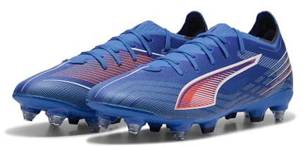 Puma Scarpe da Calcio Unisex Ultra 6 Match Mxsg, Ultra Blue Puma White Glowing Red, 44 EU
