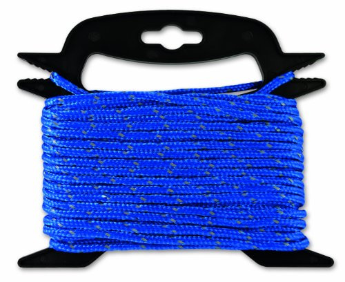 Reflect Cord REFL01B Corde polypropylène réfléchissante 35 kg D 4,8 mm L 15 m Bleu