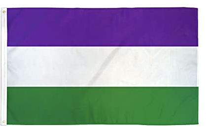AZ FLAG - Suffragette Flag - 3x5 Ft - 100D Polyester National Woman'S Right Banner with Two Metal Grommets - Fade Resistant - Vivid Colors - 3' x 5' Feet - 150x90 Cm