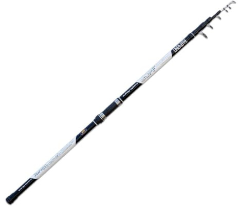 Lineaeffe Long Beach WWG 4.20 m up to 200 g Cañas de Pescar Surfcasting Telescópica Beach Ledgering