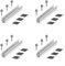 Solarmodul-Halterung, Befestigung für Balkon-Kraftwerke, sichere Unterstützung für Ihre PV-Anlage (4 Set)