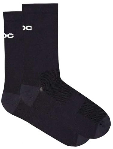 POC Unisex Cadence Road Long Fahrradsocken, Uranium Black, L EU