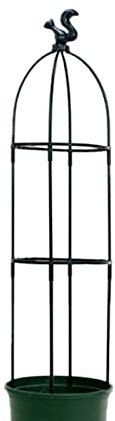 Obélisque pour de Jardin - Treillis d'obélisque de Jardin en Forme de Tour - Treillis d'obélisque pour grimpantes - Treillis en métal Haut pour Grimper Les vignes