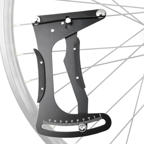 Genérico Misuratore di tensione per raggi di moto, misuratore di tensione preciso, manutenzione di biciclette, riparazione di manubri e ruote, ciclismo, corsa, moto, sport, campeggio