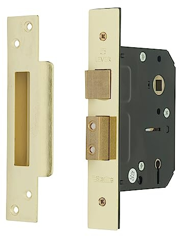 Sterling MLS530 - Cerradura de 3 Puntos (3 Pulgadas, 76 mm), Bronce