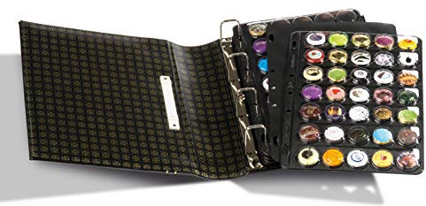 Leuchtturm 328815 Album de couvercles de Champagne Format Vario - Album pour 175 couvercles de Champagne collectés, 5 Pochettes incluses