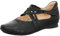 THINK! Damen Chilli nachhaltige Wechselfußbett Ballerinas, 0000 SCHWARZ, 38 EU