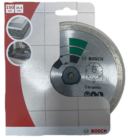 Bosch - Disco de corte de diamante (150 x 25,4 mm, para baldosas y mármol)