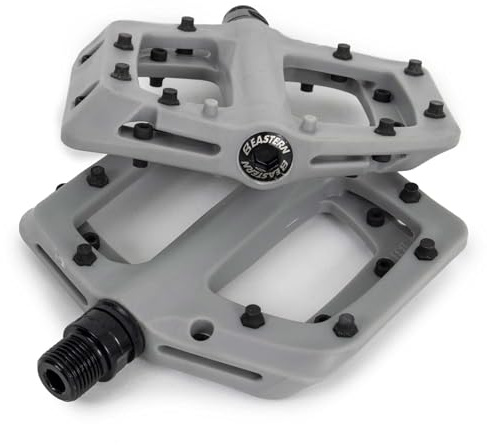 Eastern Bikes Nylon Linx Flat Platform MTB Bicycle Pedals (Grey)