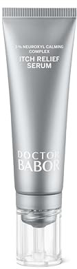 DOCTOR BABOR Itch Relief Serum | Beruhigendes Gesichtsserum | Milderung von Spannungsgefühlen und Juckreiz | Für empfindliche und gestresste Haut | Mit Neuroxyl & Panthenol | Vegan | 30ml