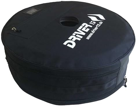 Driver13 ® Borsa per Pneumatici moto Anteriore o Posteriore Borsa di Trasporto Borsa per Pneumatici moto Borse per Ruote moto Borse per Cerchioni Nero