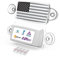 Nouveau EZ Pass, IPASS Tag Support/Support de transpondeur/Toll Pass Pare-Brise/Made in USA/de qualité Premium avec 3 m Duallock Bandes et UV décoratifs Autocollant